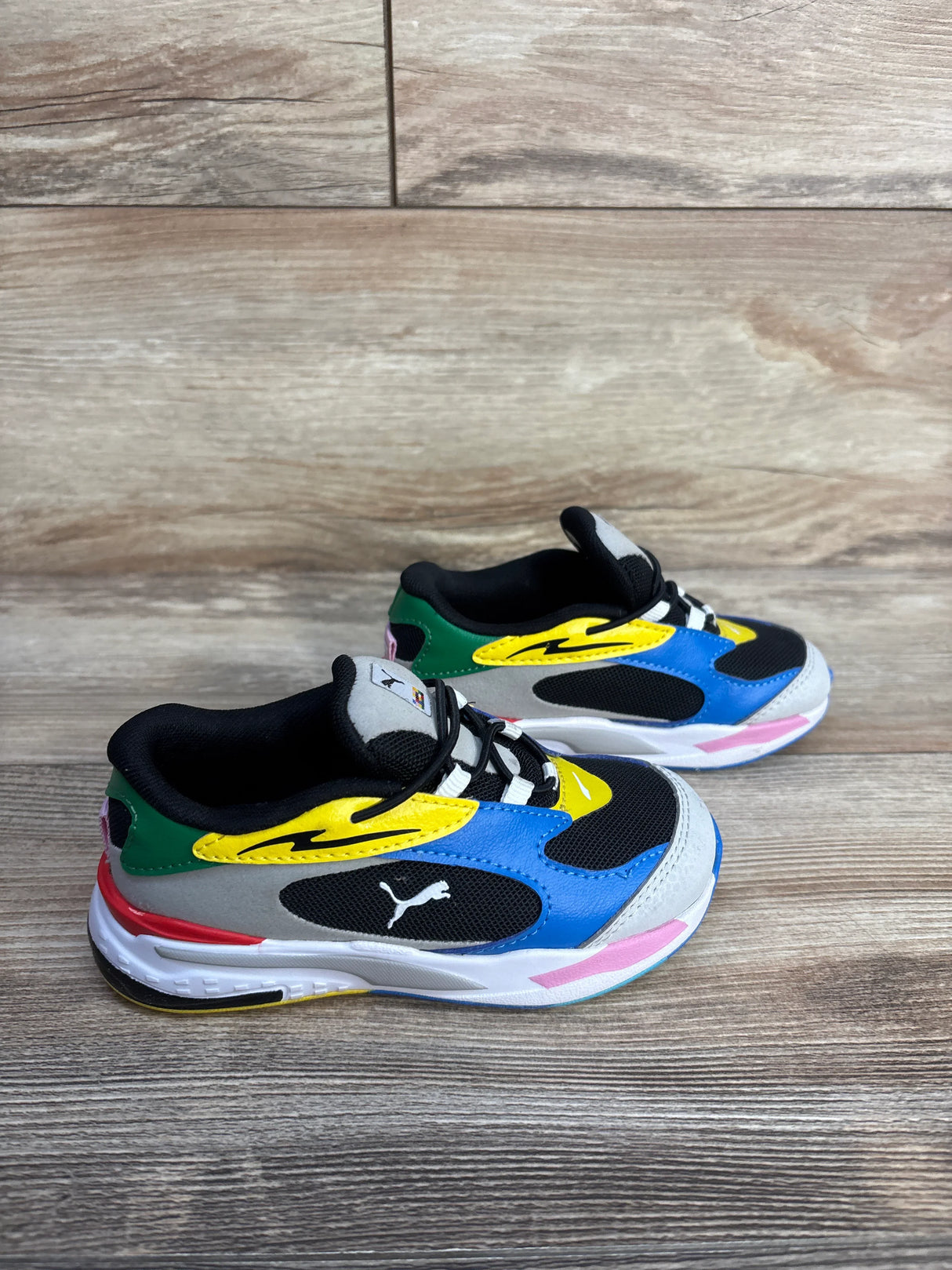 Puma RS-Fast Infant 'International Flags' Sneakers sz 9c