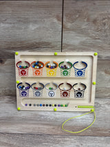 Basketball Magnetic Color and Number Maze