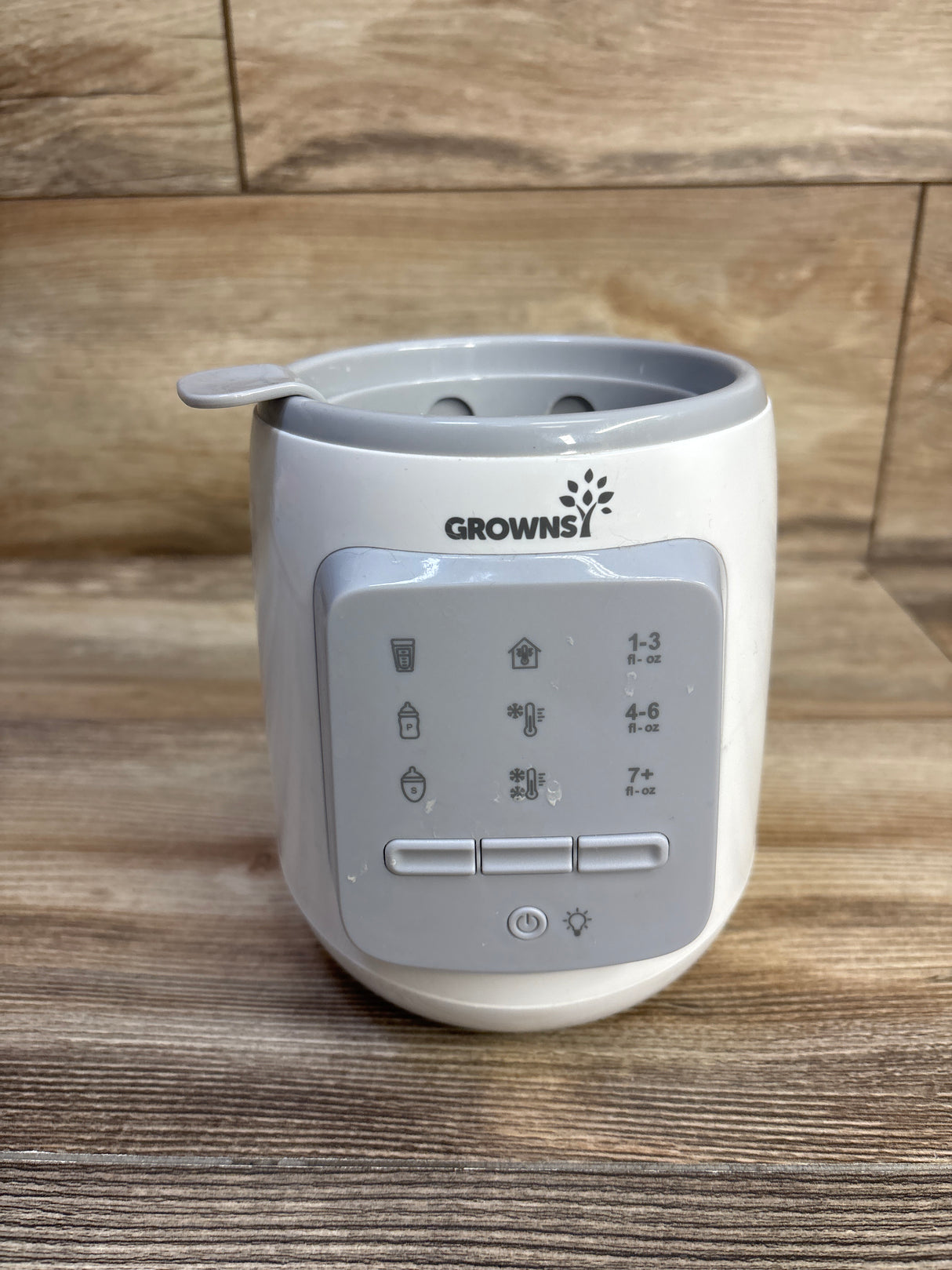 Grownsy 9-in-1 Baby Bottle Warmer, White