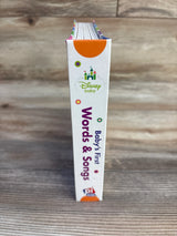 Disney Baby's First Words and Songs: Look, Sing and Play!