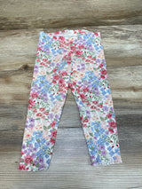 H&M Floral Leggings White sz 2T