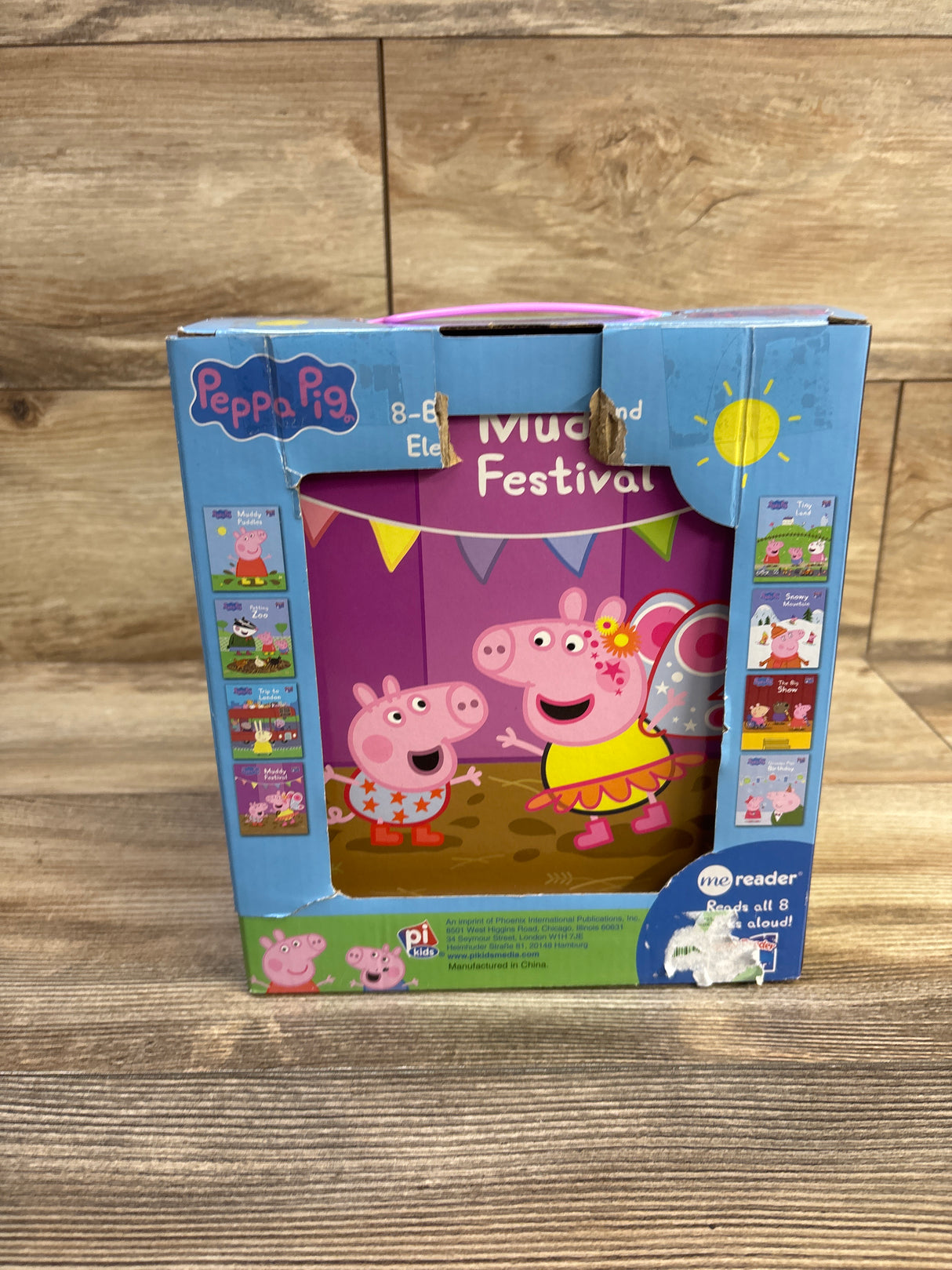 Me Reader Peppa Pig Electronic Reader and 8-Sound Book Library