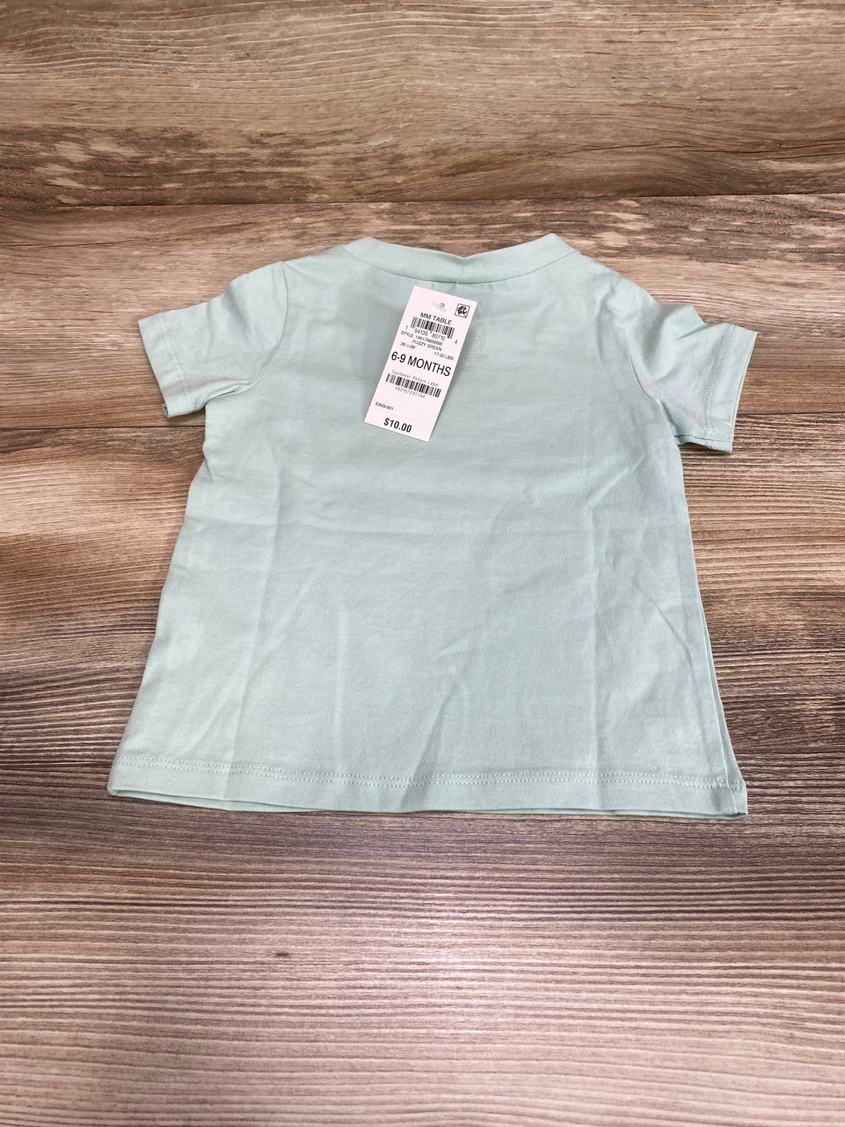 NEW First Impressions Zoom Zoom Airplane Shirt Green sz 6-9m