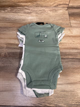 NEW Child Of Mine 3pk Dinosaur Bodysuits Green sz Newborn