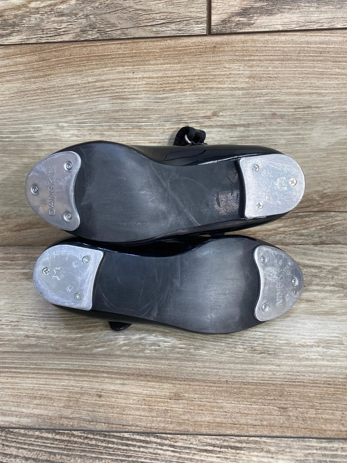 Dance Class Mary Jane Tap Shoes Black sz 7.5c
