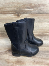 Cat & Jack Ryleigh Riding Boots Faux Leather Black sz 5c