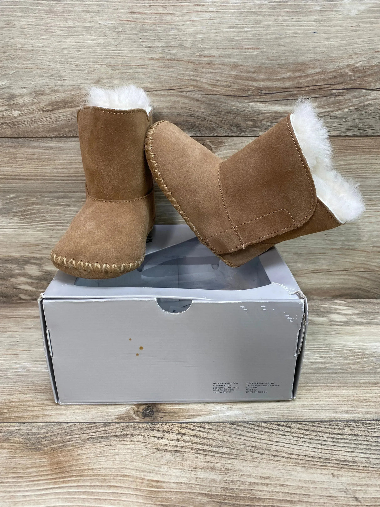 UGG Caden Boot Chestnut Sz 4c/5c - Me n Mommy To Be