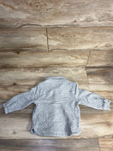Baby Gap Quilted Button Up Shirt Grey sz 3T