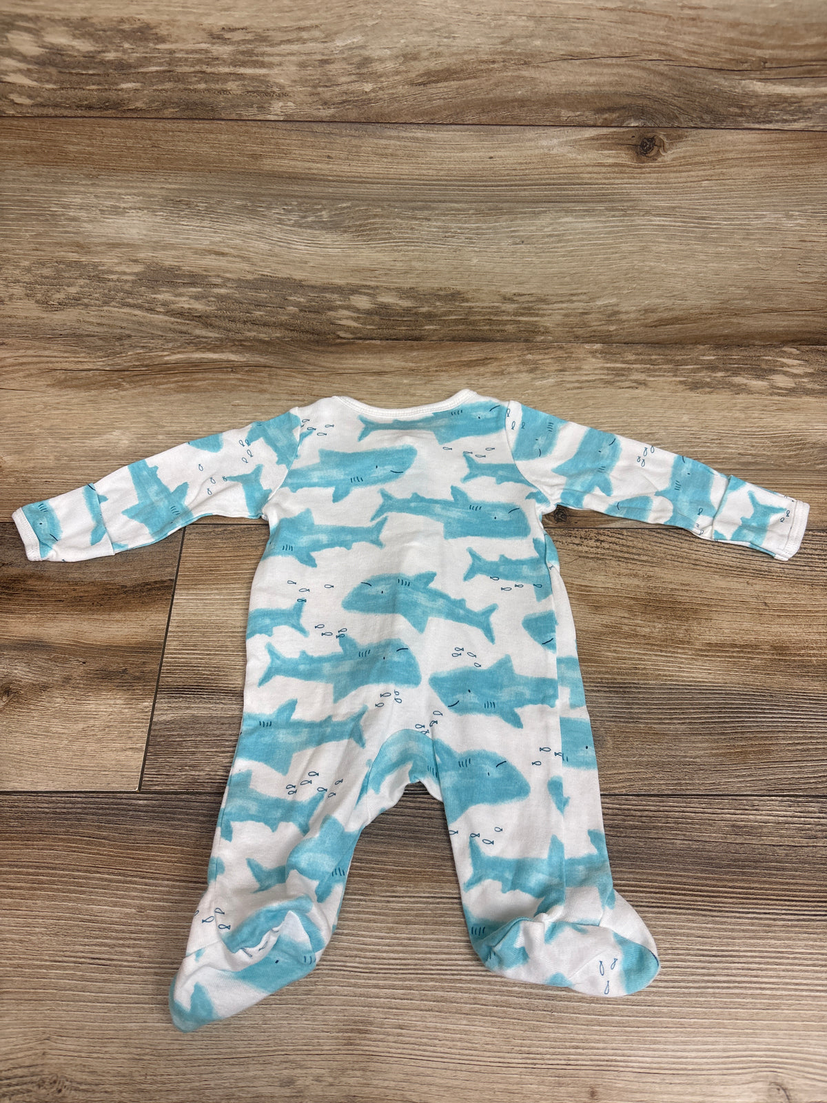 Just One You Shark Sleeper White sz Newborn