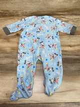 Disney Baby Mickey Mouse Sleeper Blue sz 0-3m