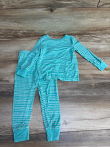 Little Me 2pc Striped Pajama Set Blue sz 2T - Me n Mommy To Be