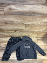 Under Armour 2pc Pullover Hoodie & Joggers Set Grey sz 4T