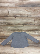 Cat & Jack Ribbed Long Sleeve Shirt Grey sz 4T