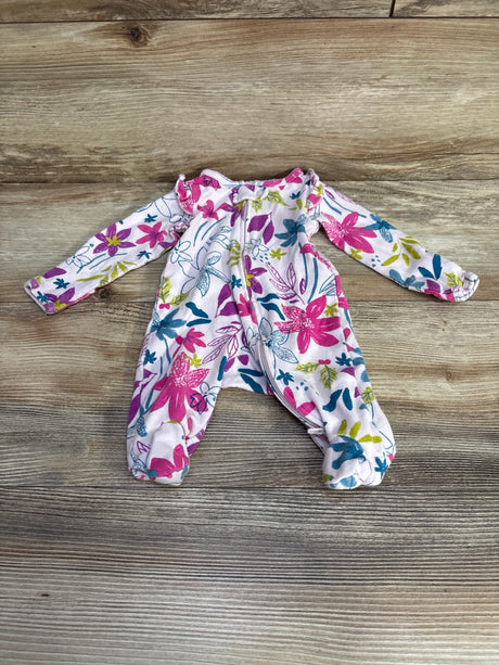 Just One You Floral Sleeper Pink sz Newborn - Me n Mommy To Be