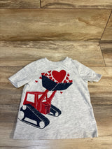 Old Navy Love Dump Truck Shirt Grey sz 2T