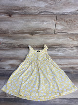 Picapino Floral Tank Dress Yellow sz 5T