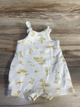 Pehr Tie Shoulder Romper White sz 0-3m - Me n Mommy To Be