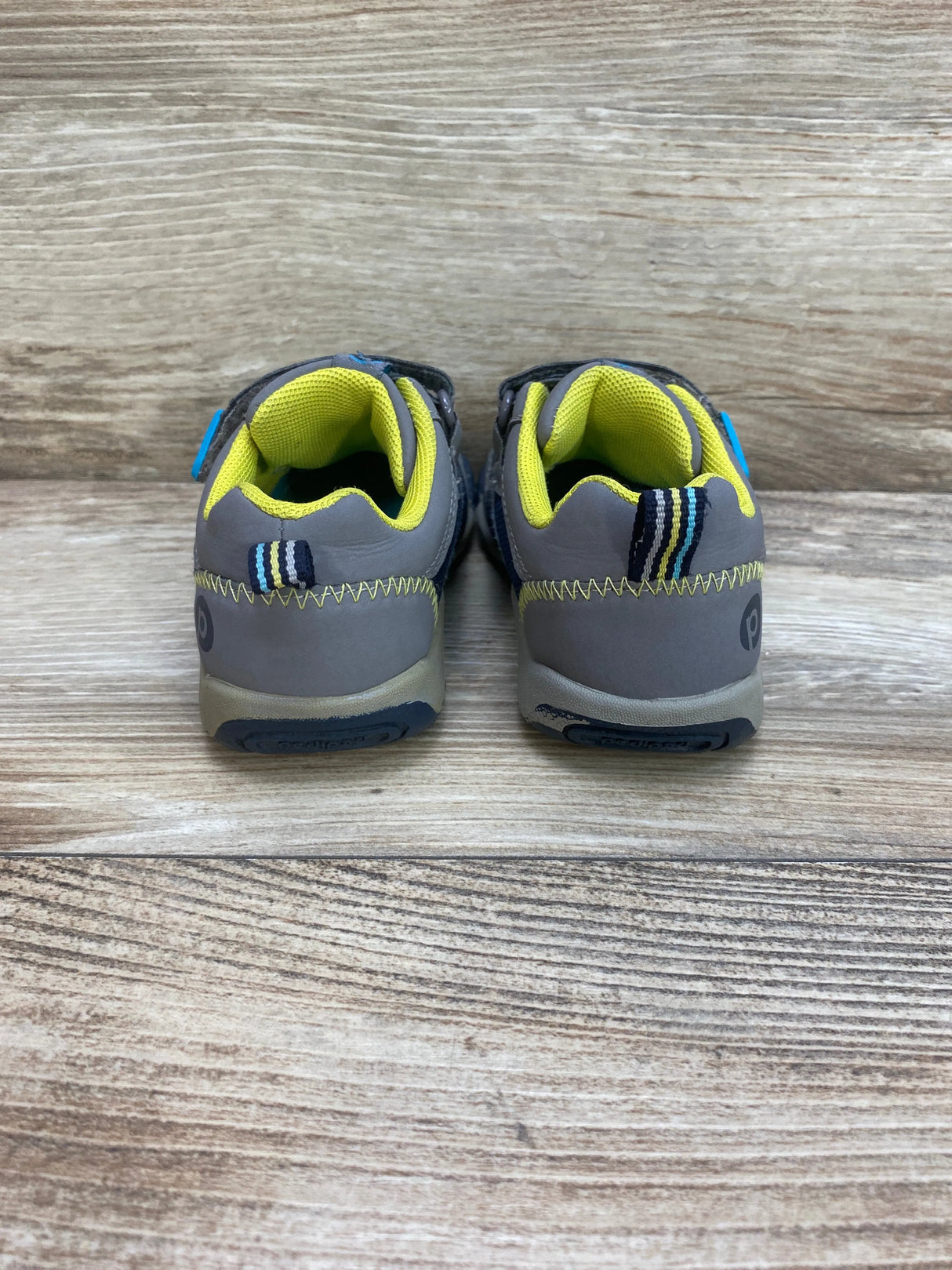 Pediped Flex Justice Shoes Grey Sz 7.5c