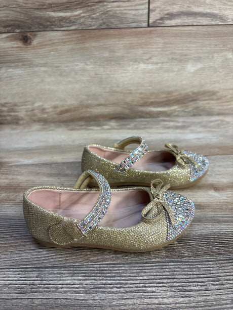 Link Jem Bow Dress Shoes Gold sz 9c - Me n Mommy To Be