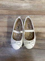 Cat & Jack Nora Slip-On Ballet Flats White sz 6c