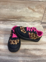 Oomphies Parker Cheetah Print Sneakers Black sz 8c