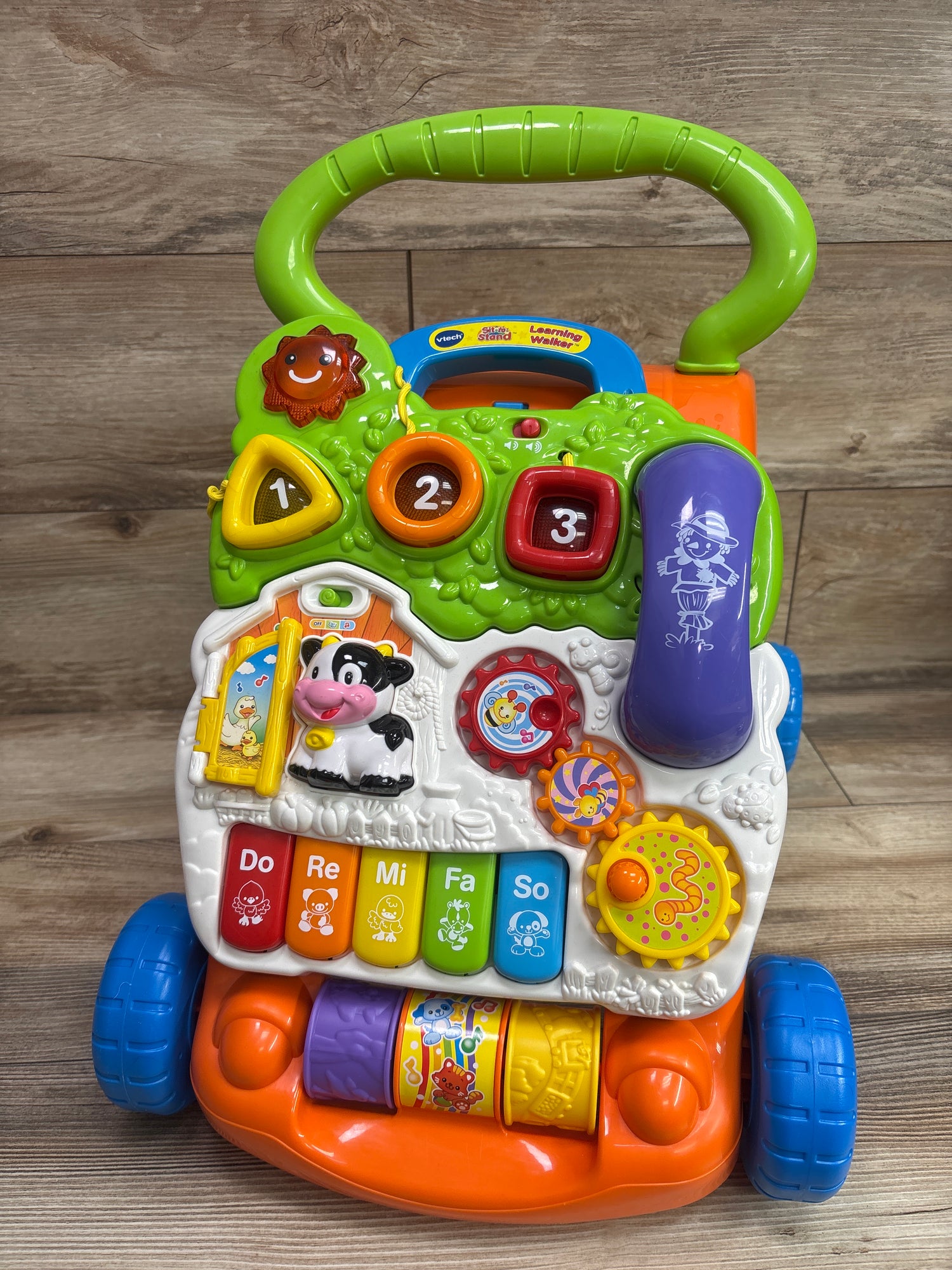 VTech Sit-to-Stand Learning Walker, Orange