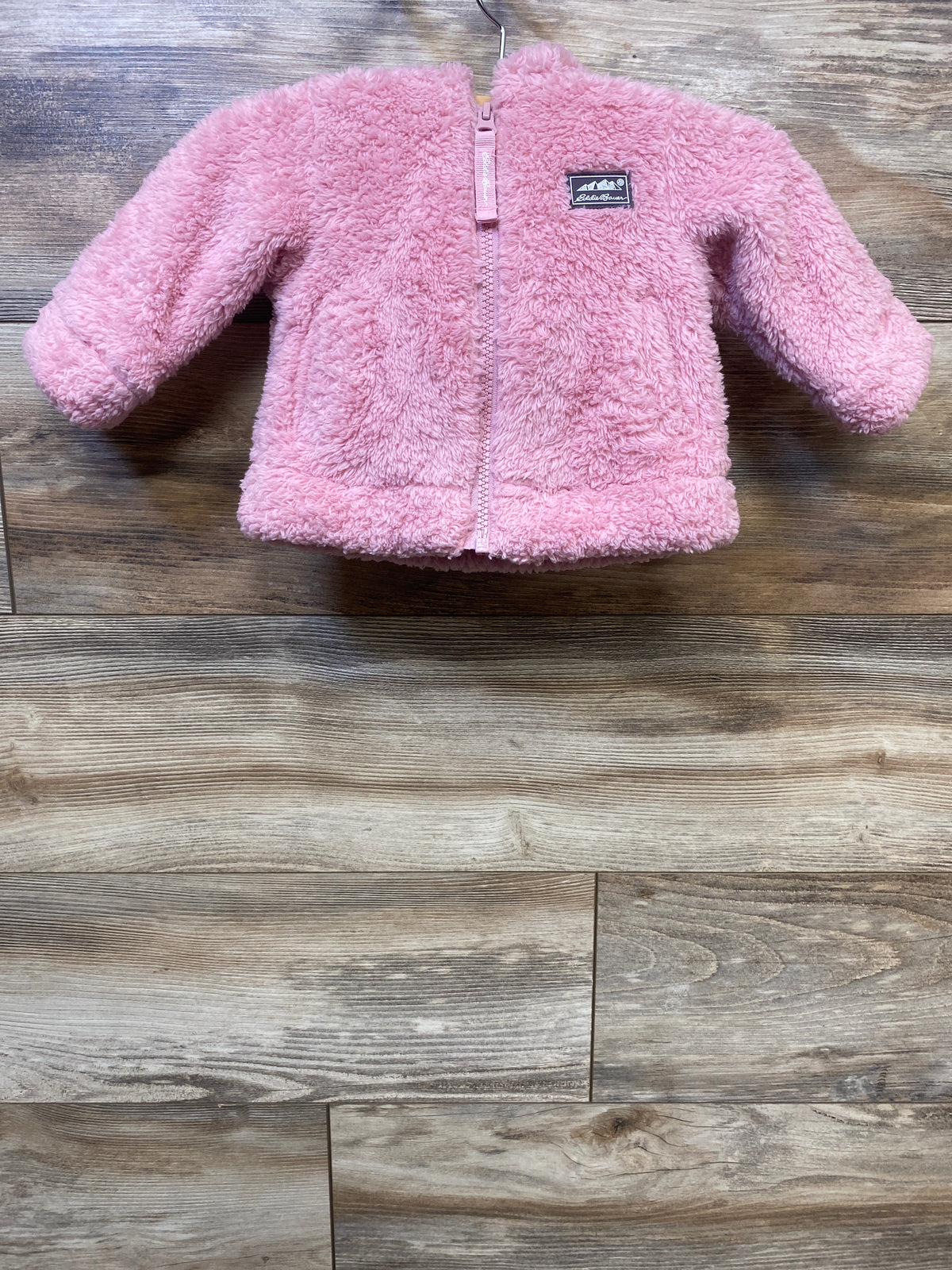 Eddie Bauer Plush Jacket Pink sz 3/6m