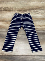 NEW Baby Gap Striped Navy Leggings sz 18-24m