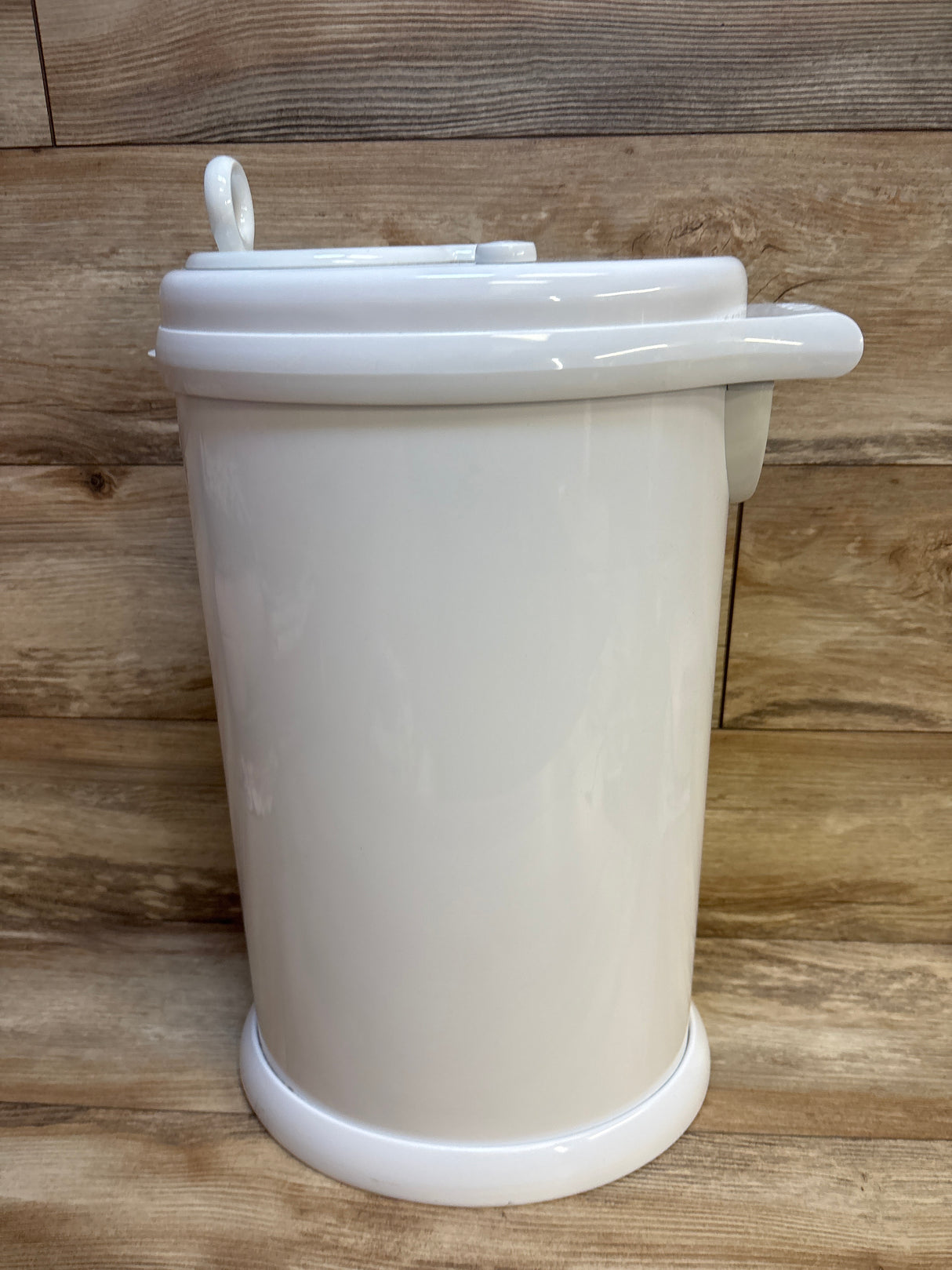 Ubbi Stainless Steel Diaper Pail, White