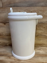 Ubbi Stainless Steel Diaper Pail, White