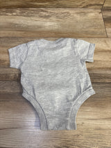 Kiddy Kats Harvard Class of 20?? Bodysuit Grey sz 6m