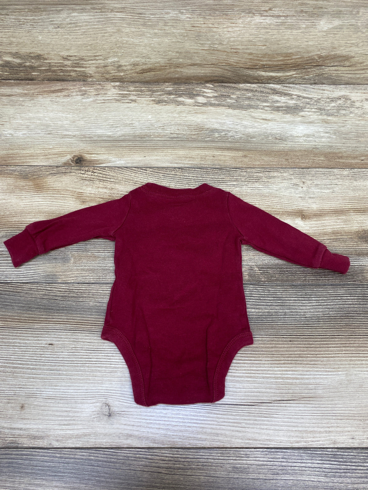 Carter's Fantasy Football Legend Long Sleeve Bodysuit Maroon sz Newborn