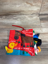 Cloth Crinkle Texture Farm Tails Sensory Book