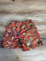 Disney Store Pixar Cars Swim Trunks Red sz 5/6T