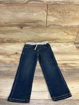 Cat & Jack Drawstring Straight Jeans Blue sz 3T