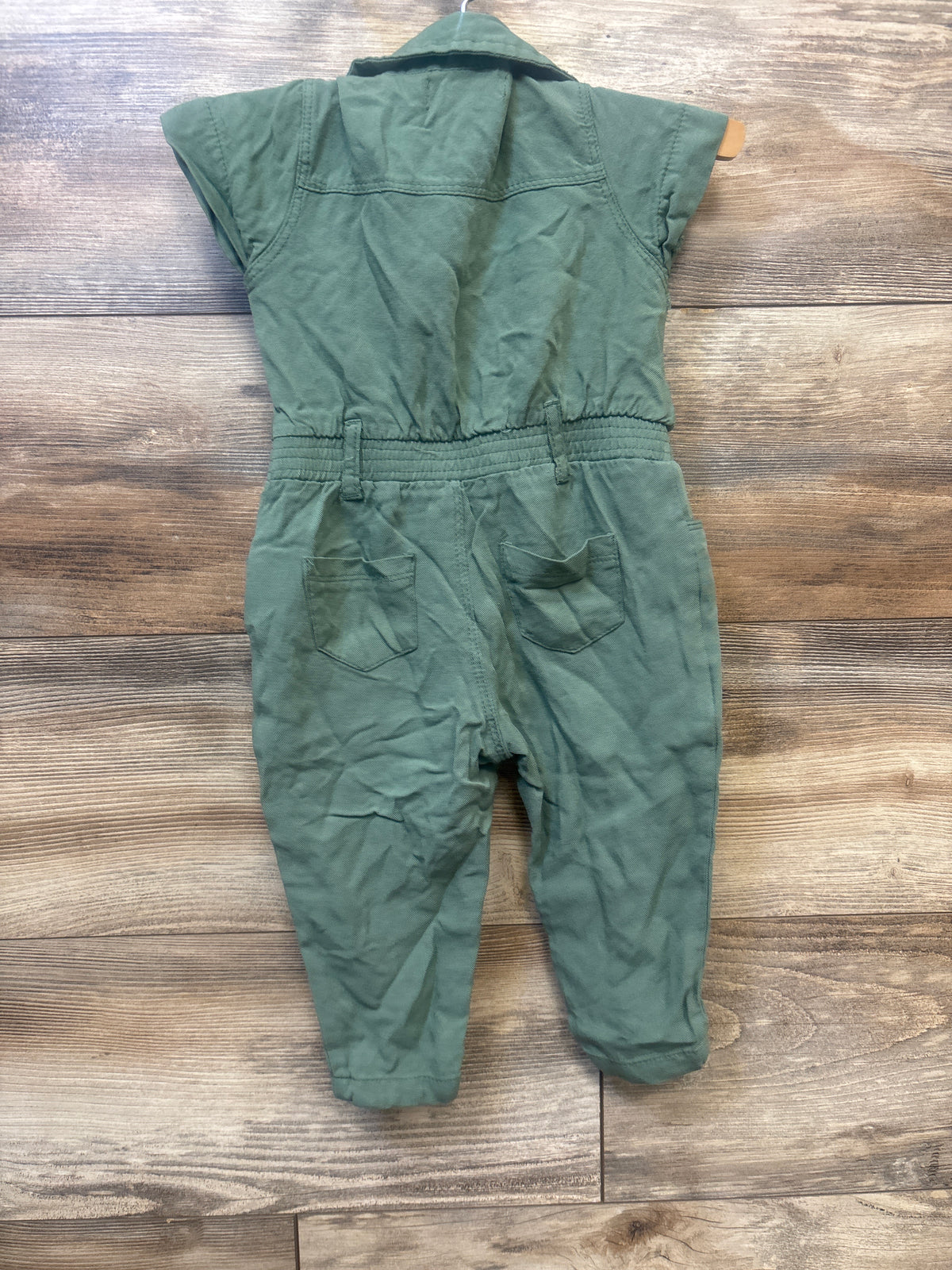 DKNY Utility Jumpsuit Green sz 12m