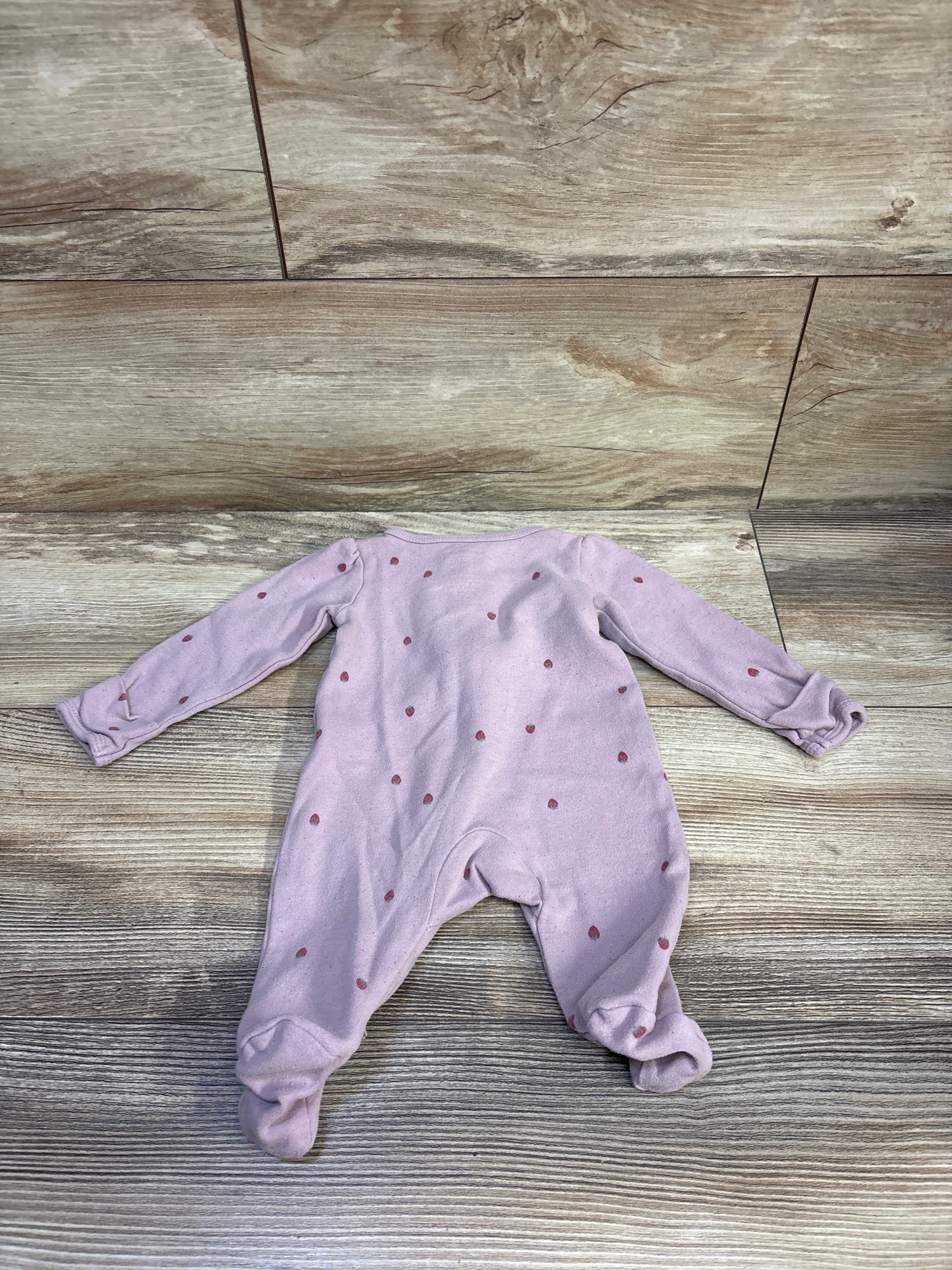 Carter's Strawberry Sleeper Purple sz Newborn
