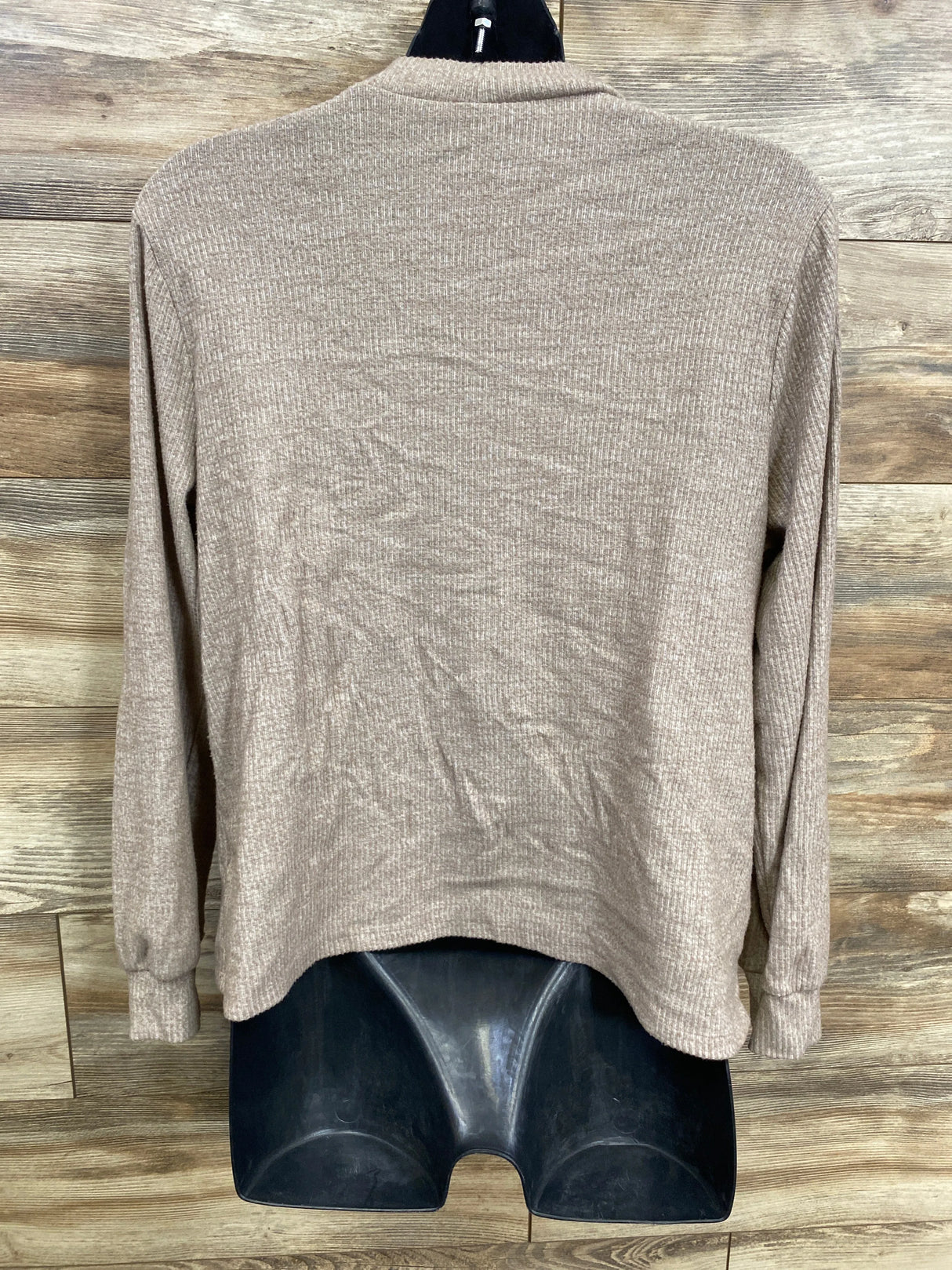 Old Navy Maternity Mock Neck Double Layer Nursing T-Shirt Tan sz Large