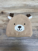 Carter's Baby Reindeer Cap Brown Sz 3-9m