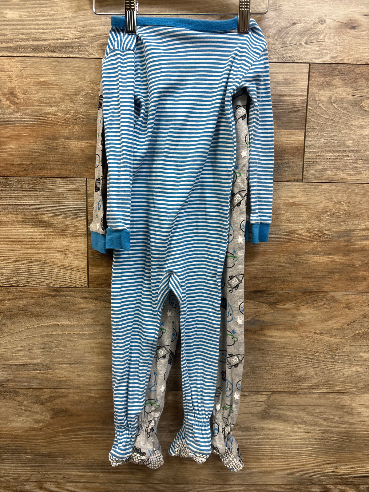 Gerber 2pk Sleep N' Play Sleepers Blue sz 24m