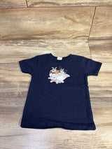 Creations of Grace Bluey x Dumbo Halloween Shirt Navy sz 18-24m