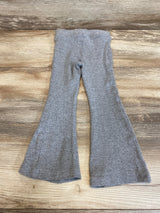 Jessica Simpson Ribbed Flare Leggings Grey sz 3T