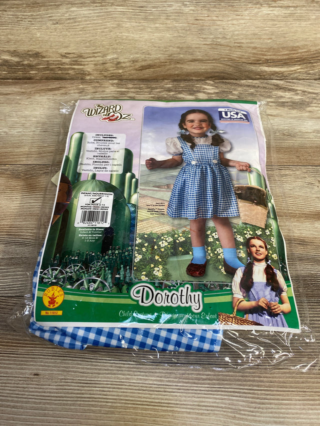 Rubie's The Wizard Of Oz Dorothy Costume Dress sz 6-12m - Me n Mommy To Be