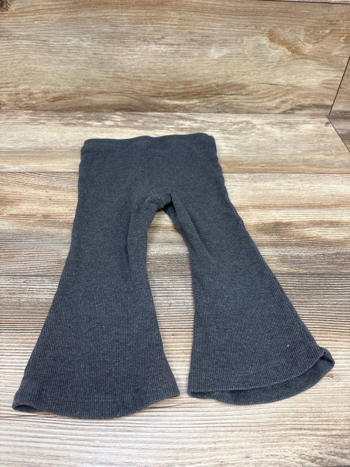 Jessica Simpson Ribbed Flare Leggings Grey sz 12m