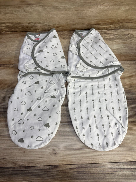 Mama Cheetah 2pk Swaddles White sz 0-3m - Me n Mommy To Be