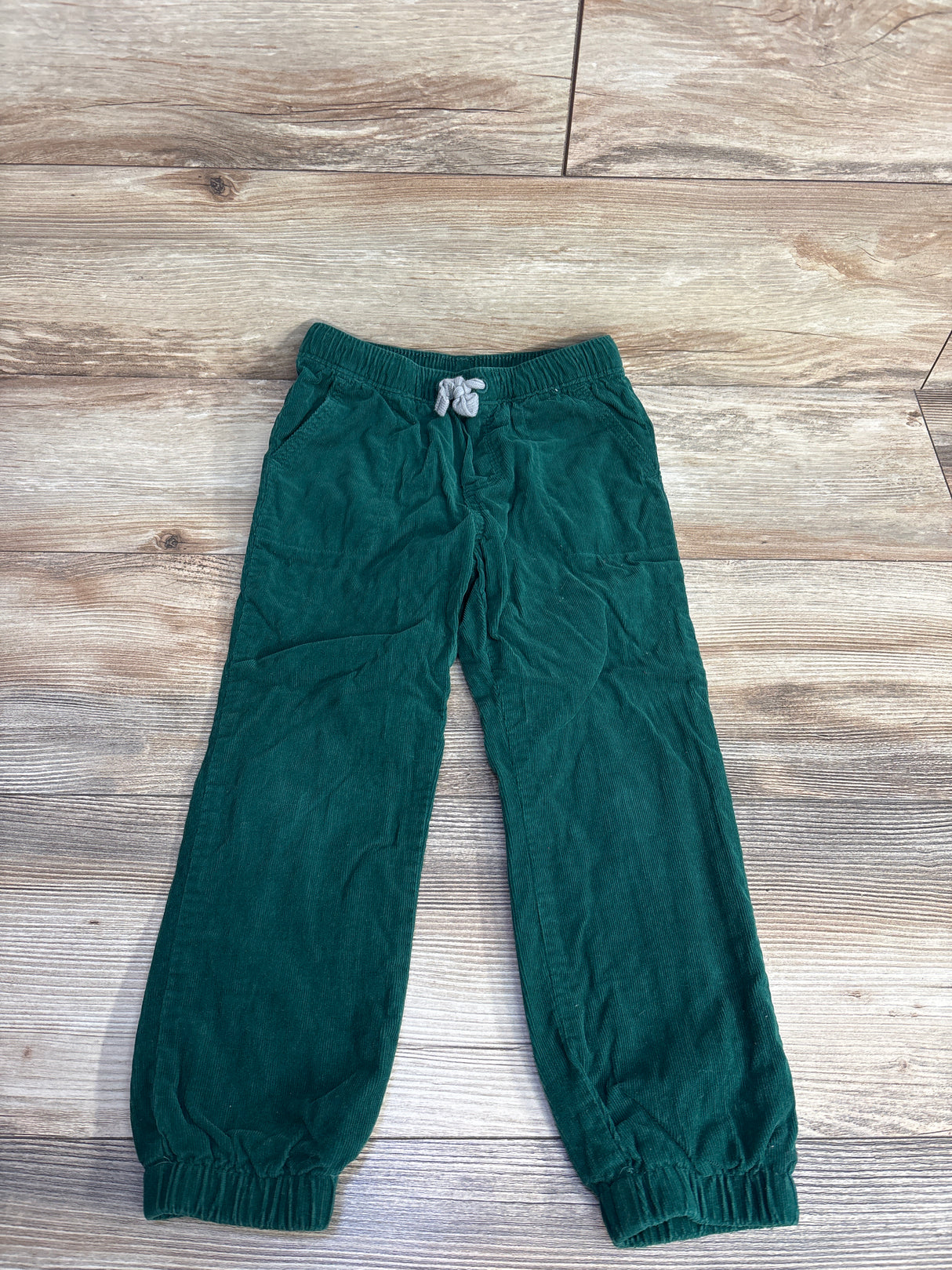 Gymboree Cord Drawstring Pants Green sz 5T