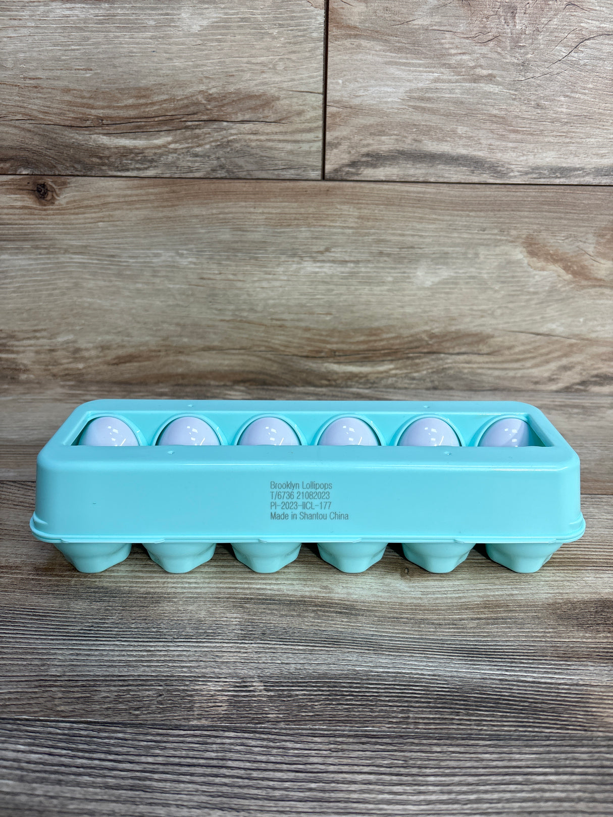 Brooklyn Lollipops Shape Sorting Egg Carton