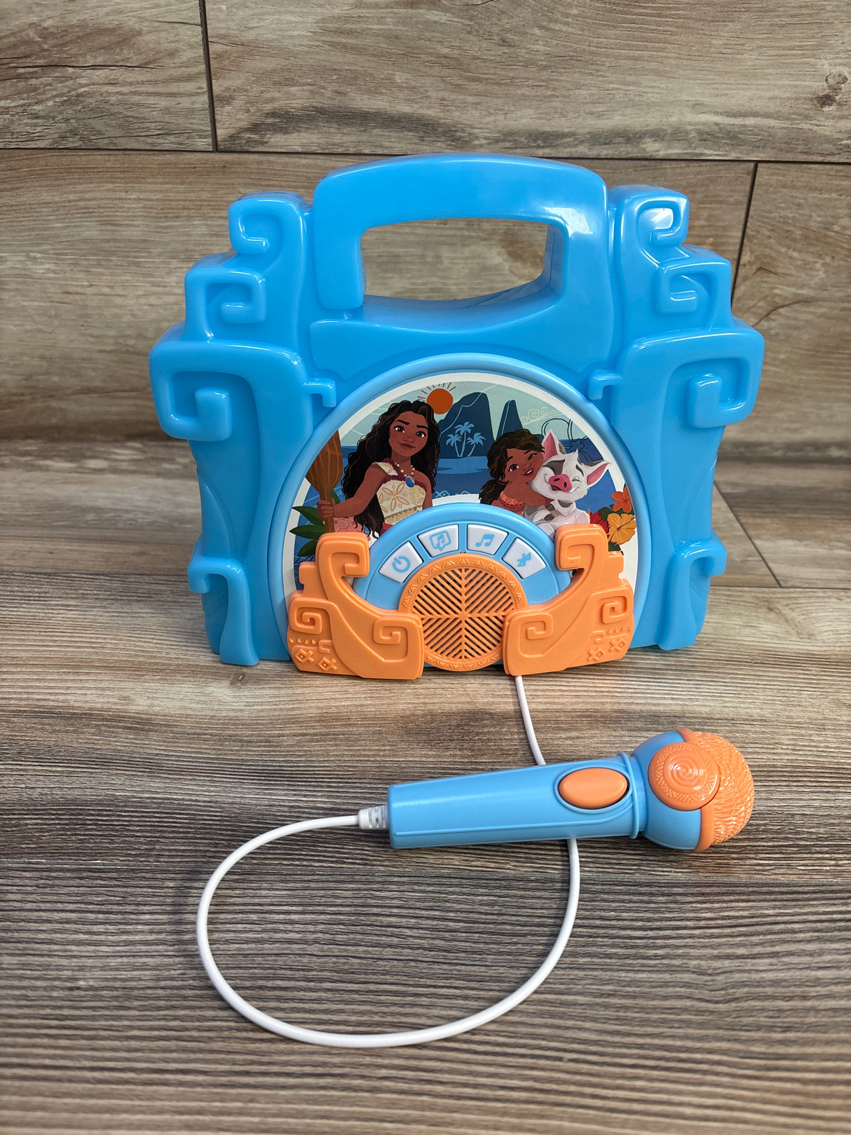 eKids Disney Moana Bluetooth Sing Along Boom Box