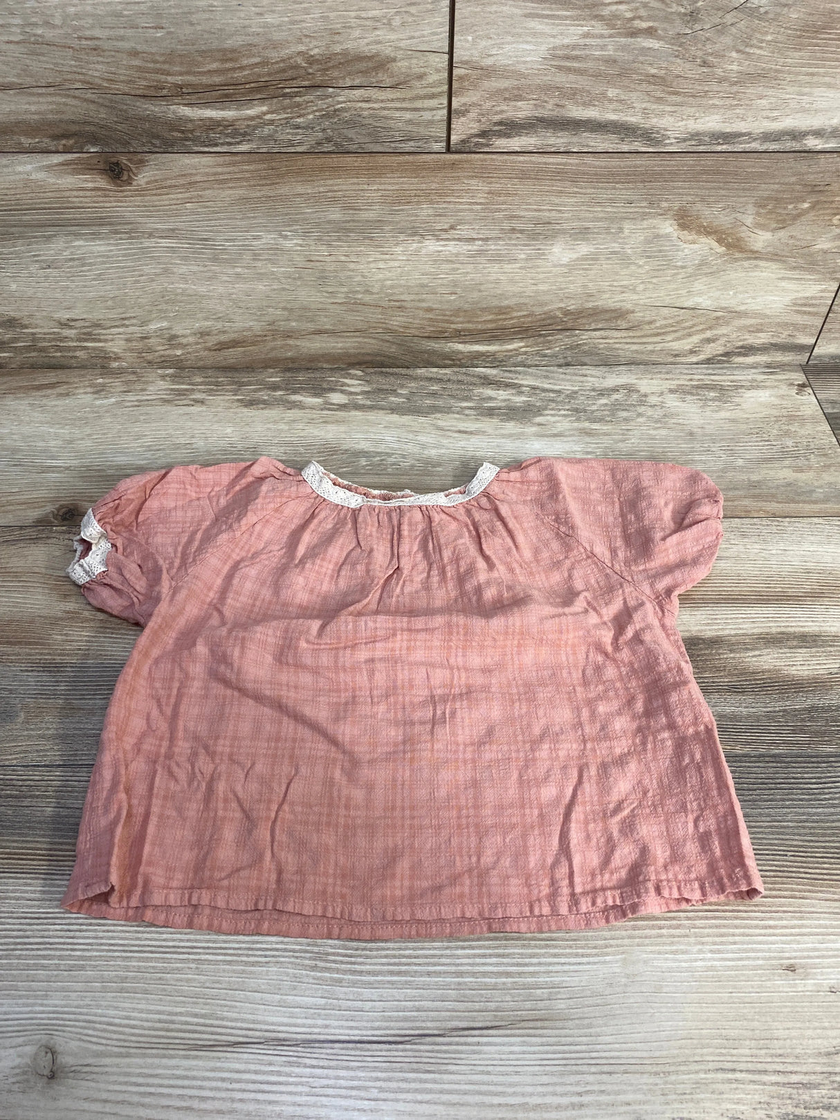 Zara Boxy Top Pink sz 18-24m