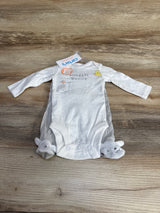 NEW Just One You 2pc Snuggle Bunny Bodysuit & Pants White sz Newborn